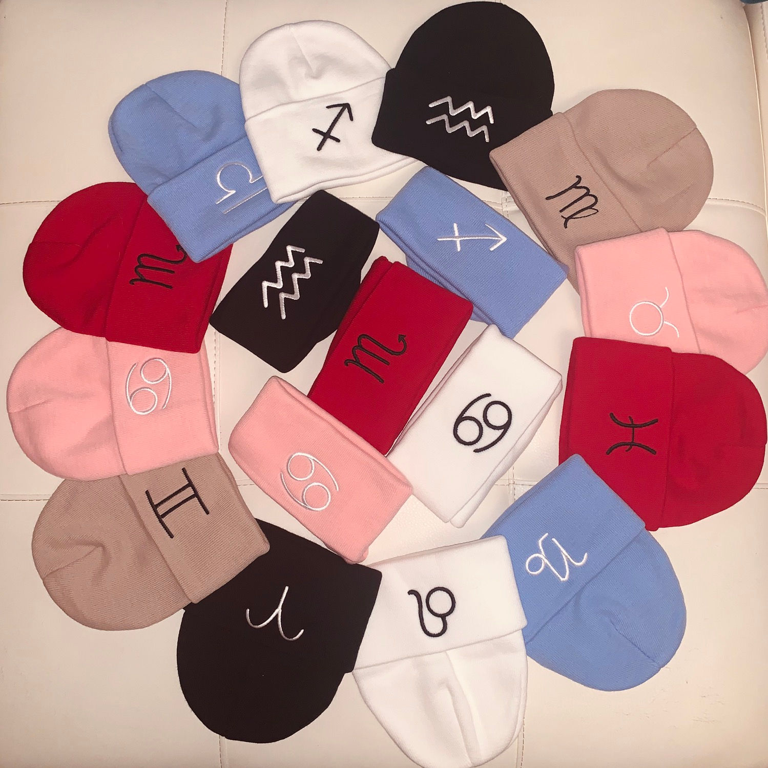 “ZODIAC BEANIES!