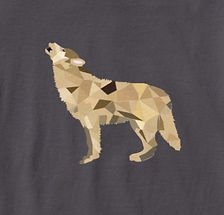 Wild wolf adult shirt tshirt