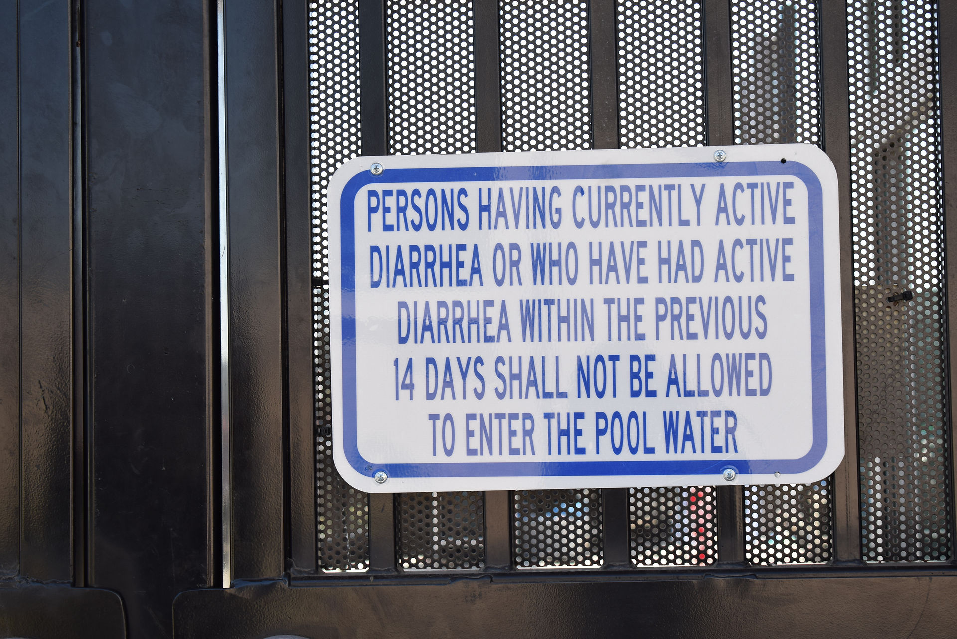 warning sign