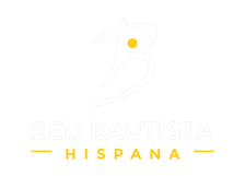 Red Bautista Hispana - Official Logo - 2025 - #redbhorg - HD - White