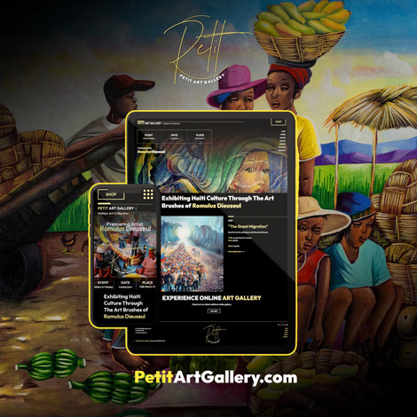 🥇 Premiering Artist Romulus Dieuseul
📍 #petitartgallery #doxidonut