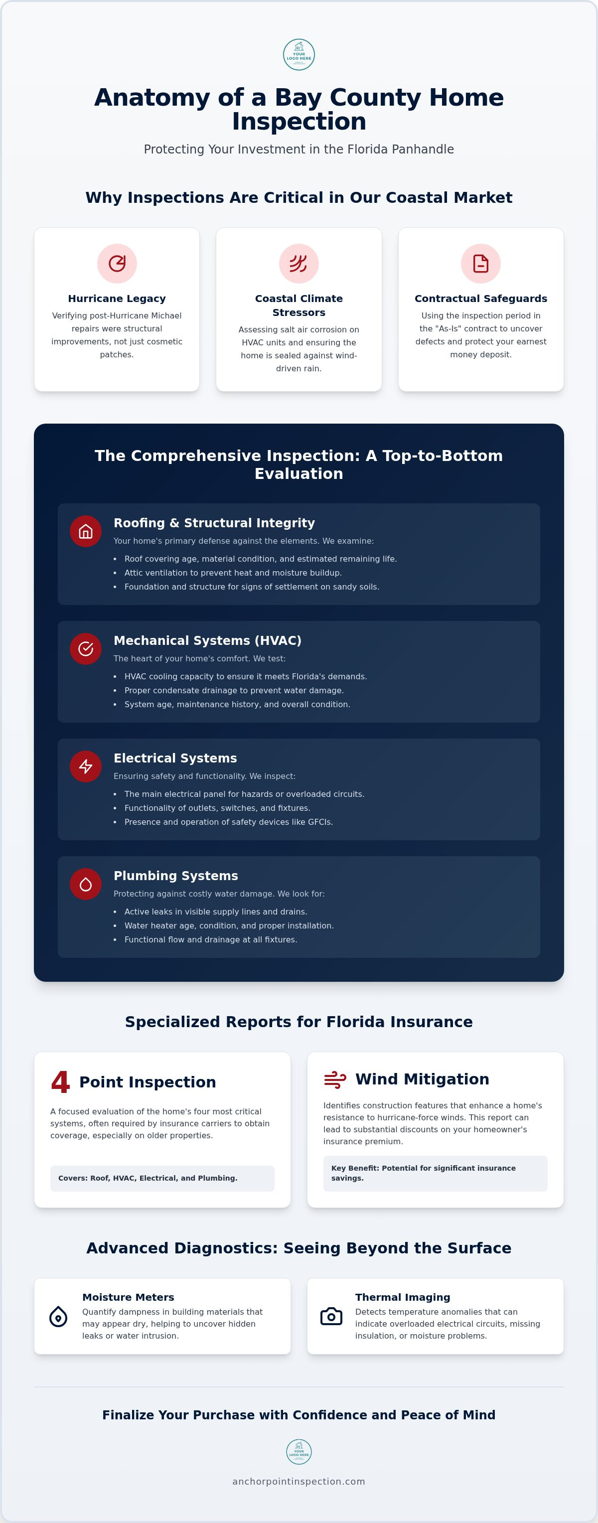 Home inspection for buyers Bay County FL