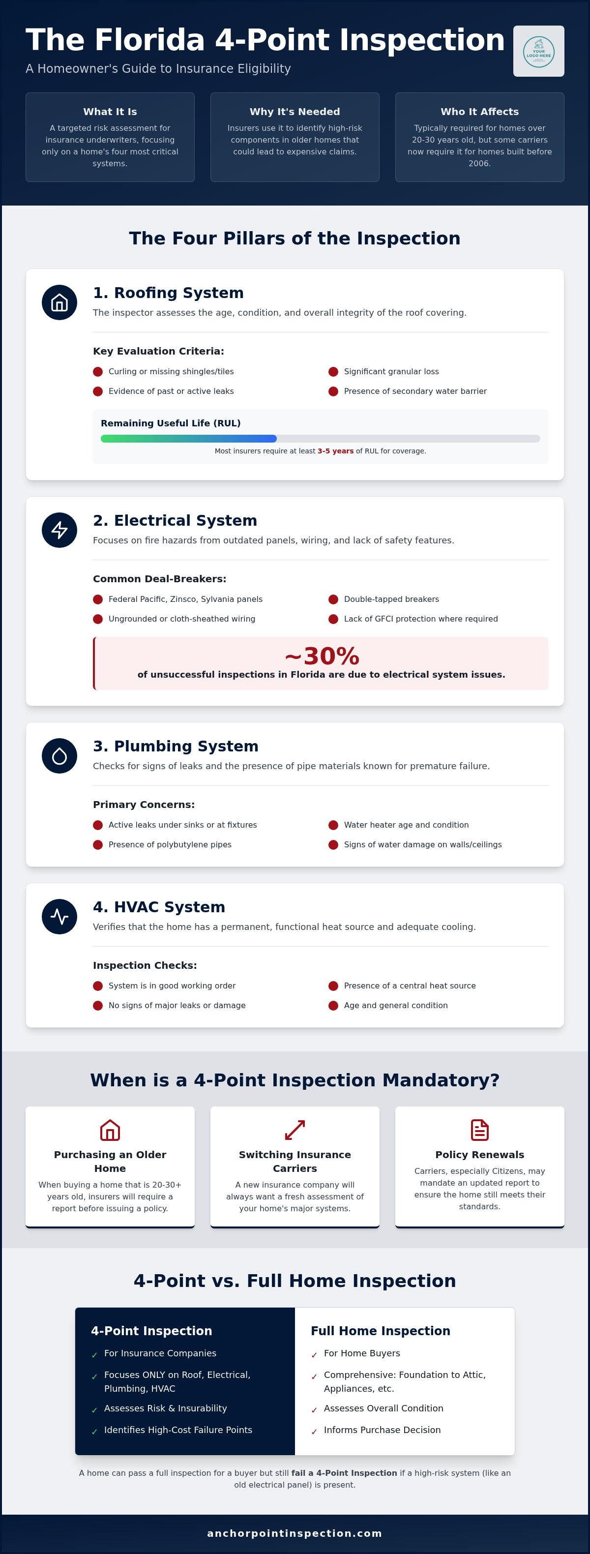4 point inspection Florida insurance