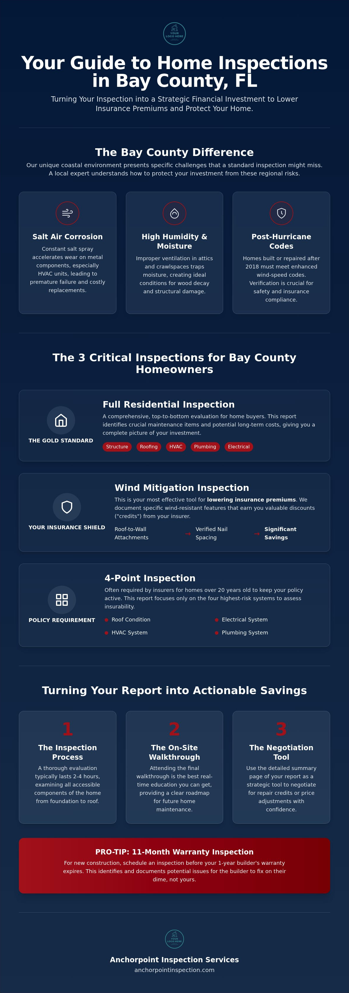 Home inspector Bay County FL