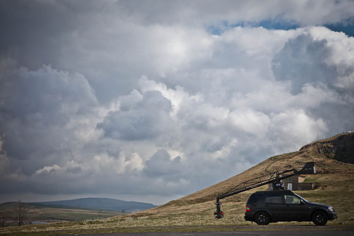 LA-HAUT - PHOTO DE PLATEAU - PHOTO TOURNAGE - BILL BARLUET