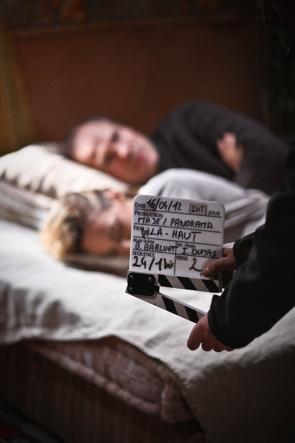 LA-HAUT - PHOTO DE PLATEAU - PHOTO TOURNAGE - BILL BARLUET