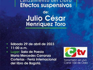 LANZAMIENTO DEL LIBRO... EFECTOS SUSPENSIVOS.