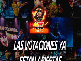 YA ESTÁN LISTAS LAS VOTACIONES PARA BNTV AWARDS 2022