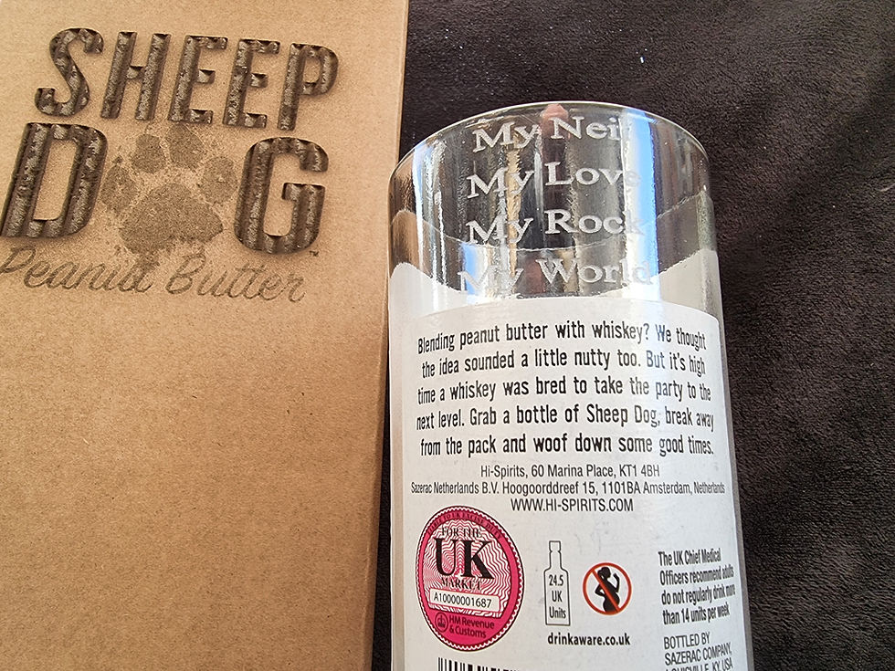 Thumbnail: Sheep Dog Box Set Upcycled handmade can personalised