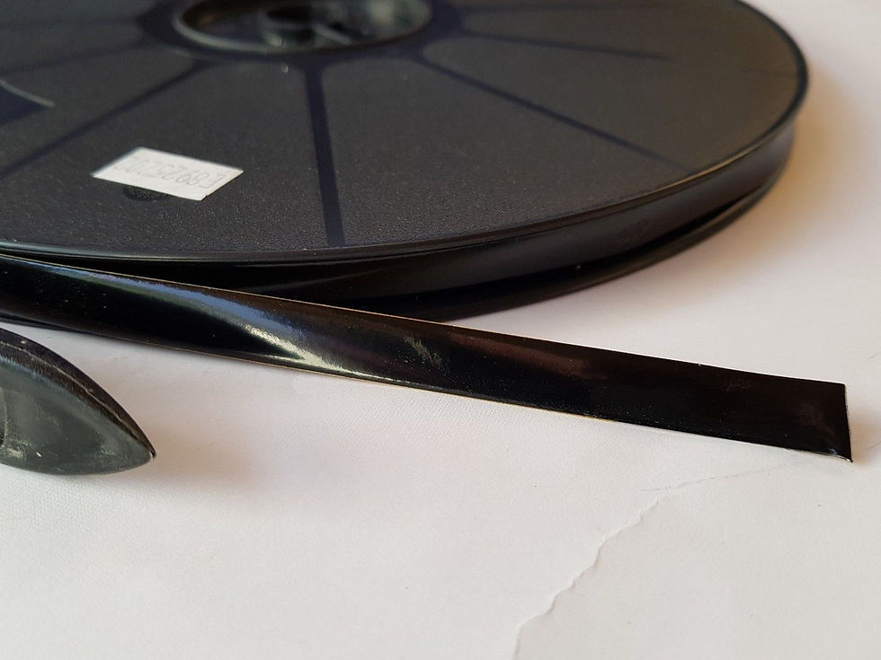 Thumbnail: Ebony Self Adhesive Lead Strip for Windows & Crafts Genuine RegaLead DIY