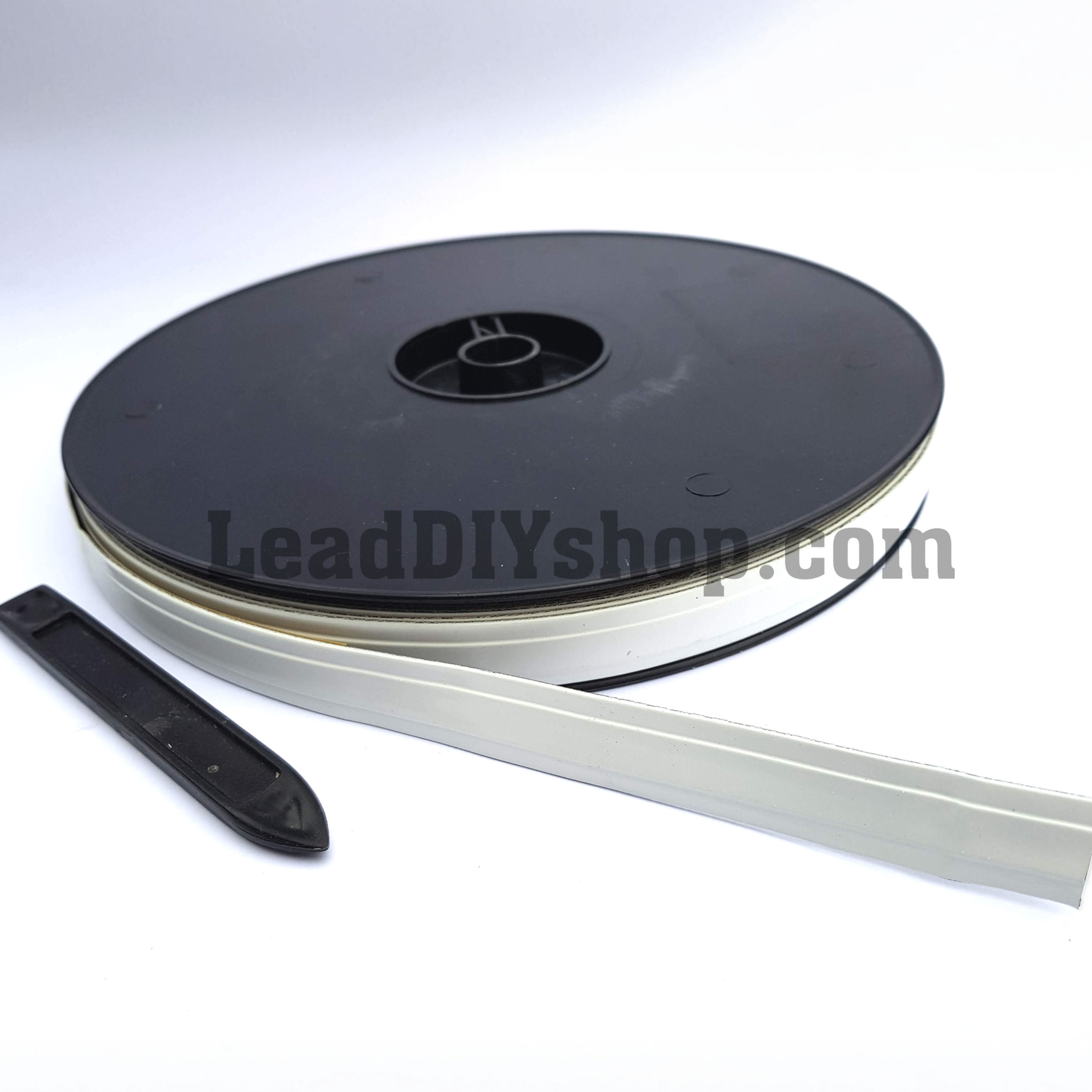 White Georgian Self Adhesive Lead Strip for Windows & Crafts Genuine RegaLead