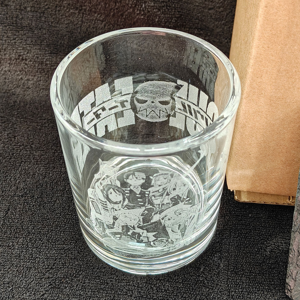 Thumbnail: Soul Eater decanter glass box sets can be personalised