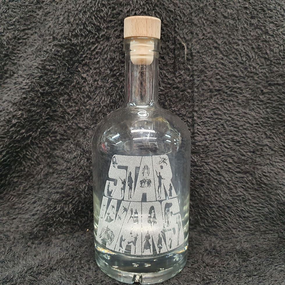 Thumbnail: Star Wars decanter box set can be personalised