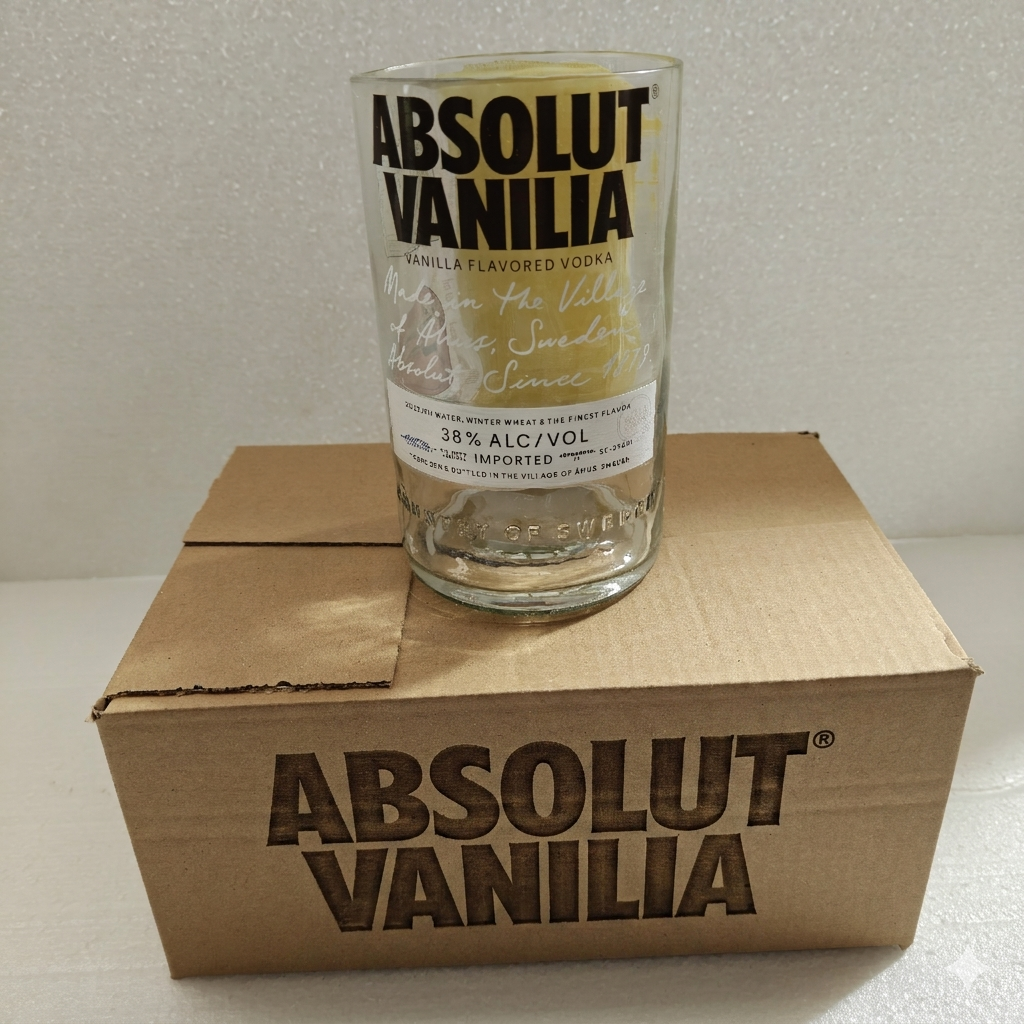 Absolut Vanilia Glass personalised Gift Box Set