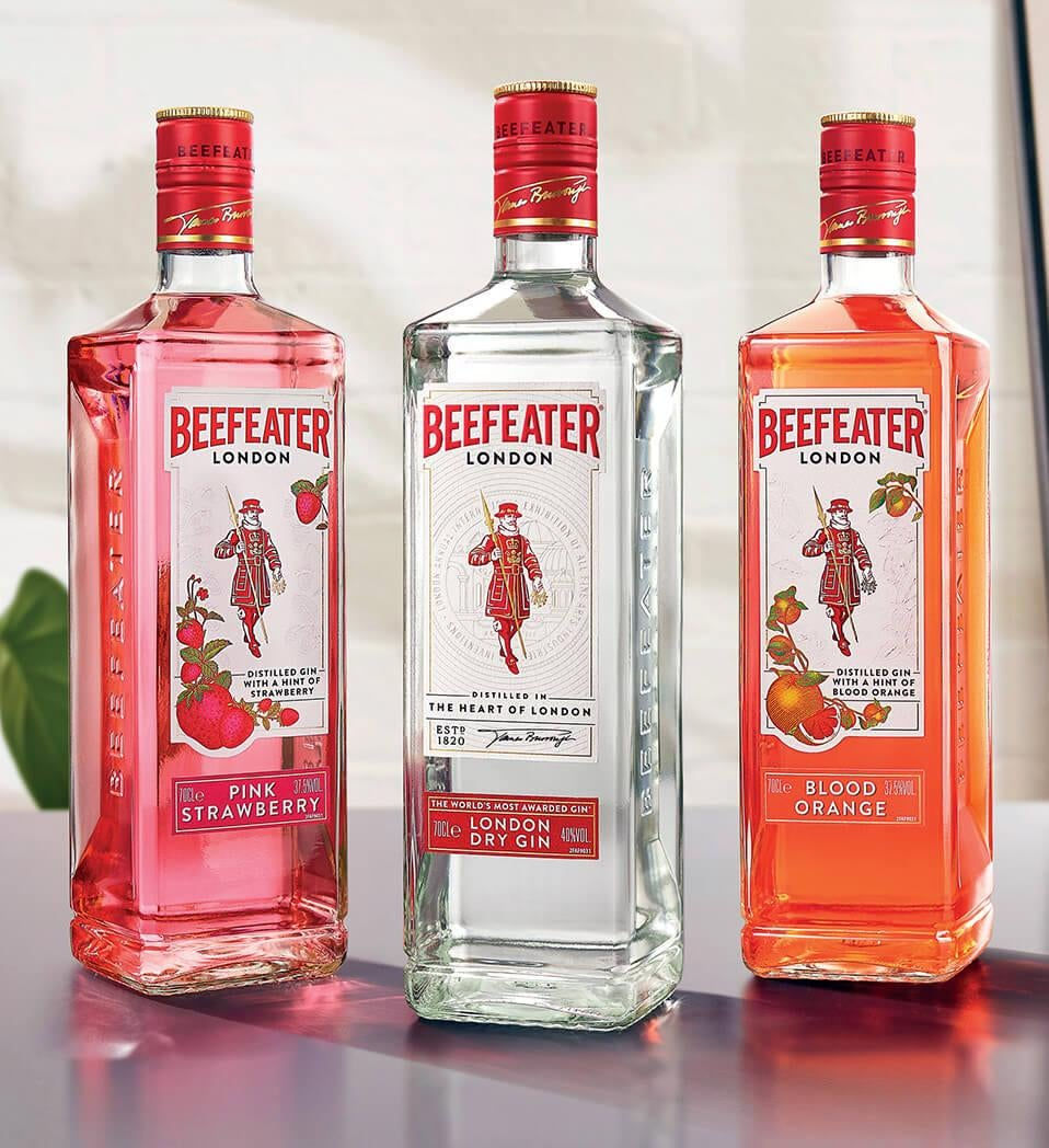 Thumbnail: Beefeater Box Set Upcycled handmade can personalised