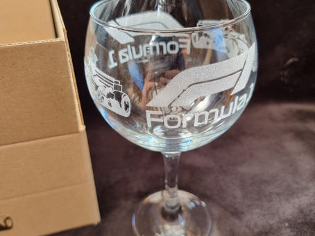 Gin glass sets personalised