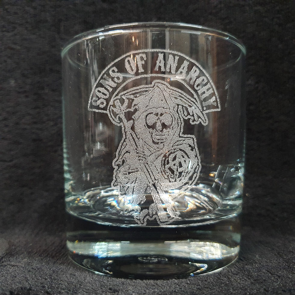 Thumbnail: Sons of Anarchy Reaper decanter box set can personalise