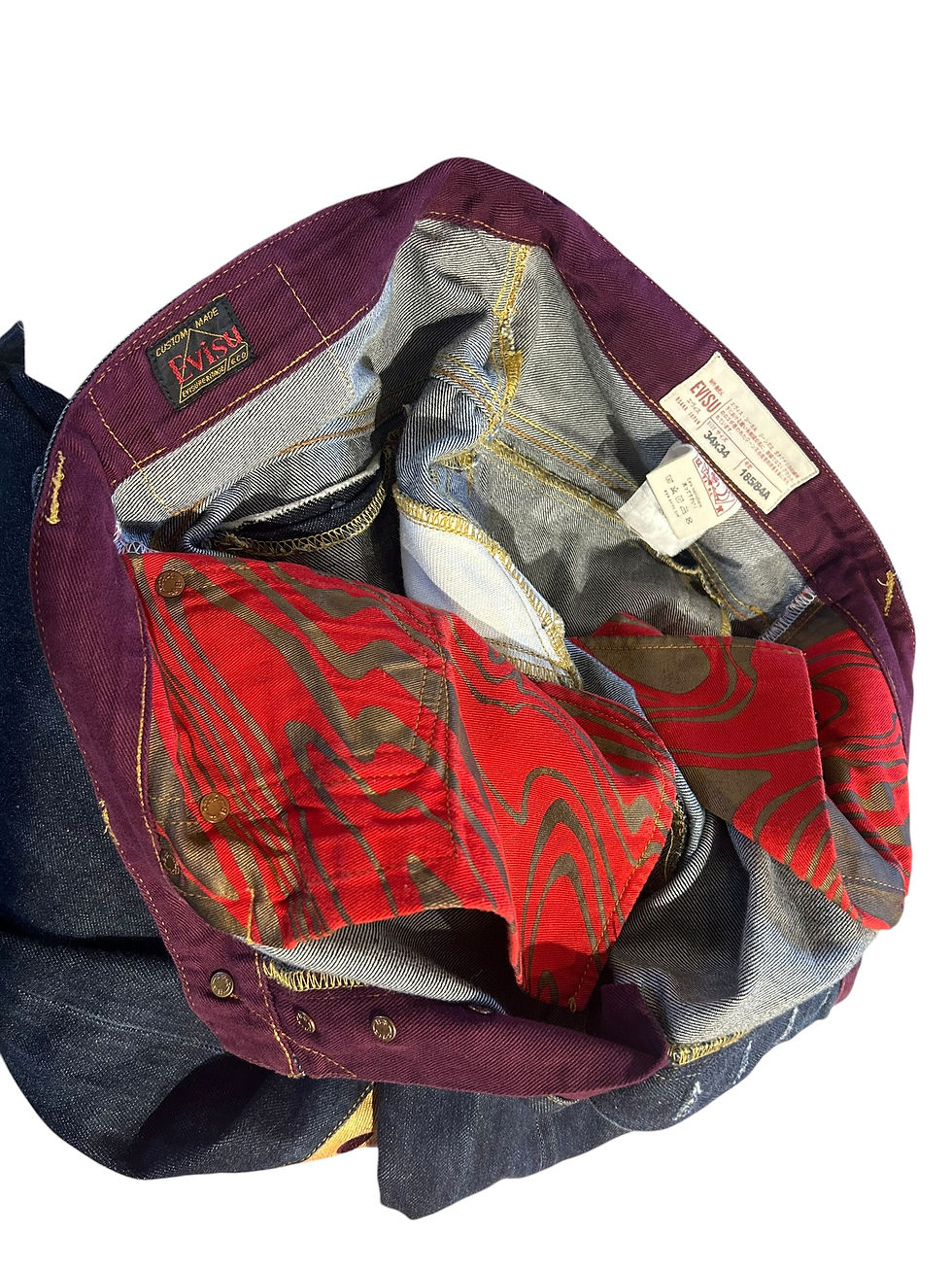 Thumbnail: Evisu Golden Daicock Jeans