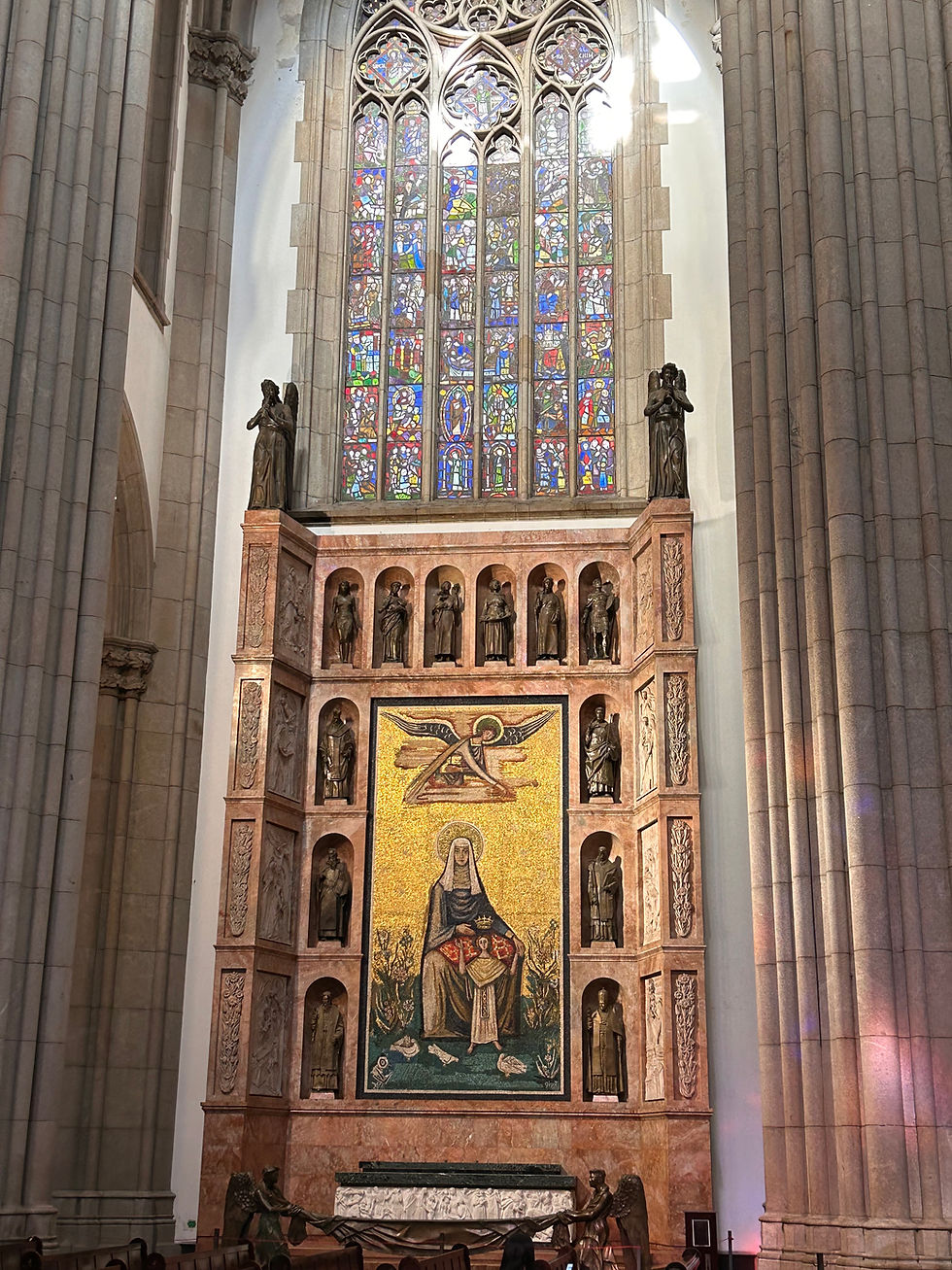 Vista do mosaico de Sant'ana. Crédito: do autor