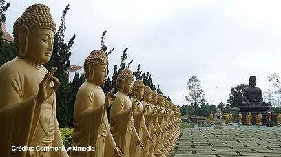 Templo Budista chinês em Foz do Iguaçú, Paraná