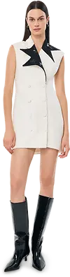 Stella Dress in Ecru Ön 1.webp