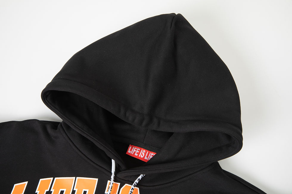 Thumbnail: LIVE YOURZ HOODIE - BLACK