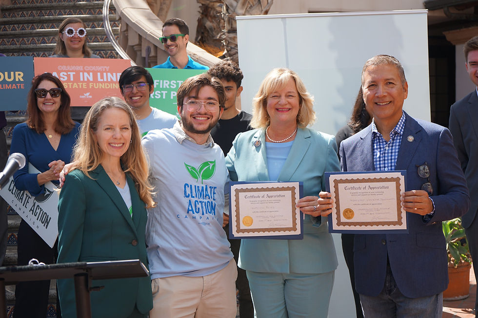 Supervisor Sarmiento, Supervisor Foley, Tomas Castro, Ayn Craciun 