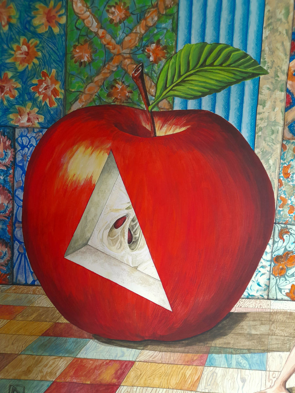 Cœur de pomme
(détail)