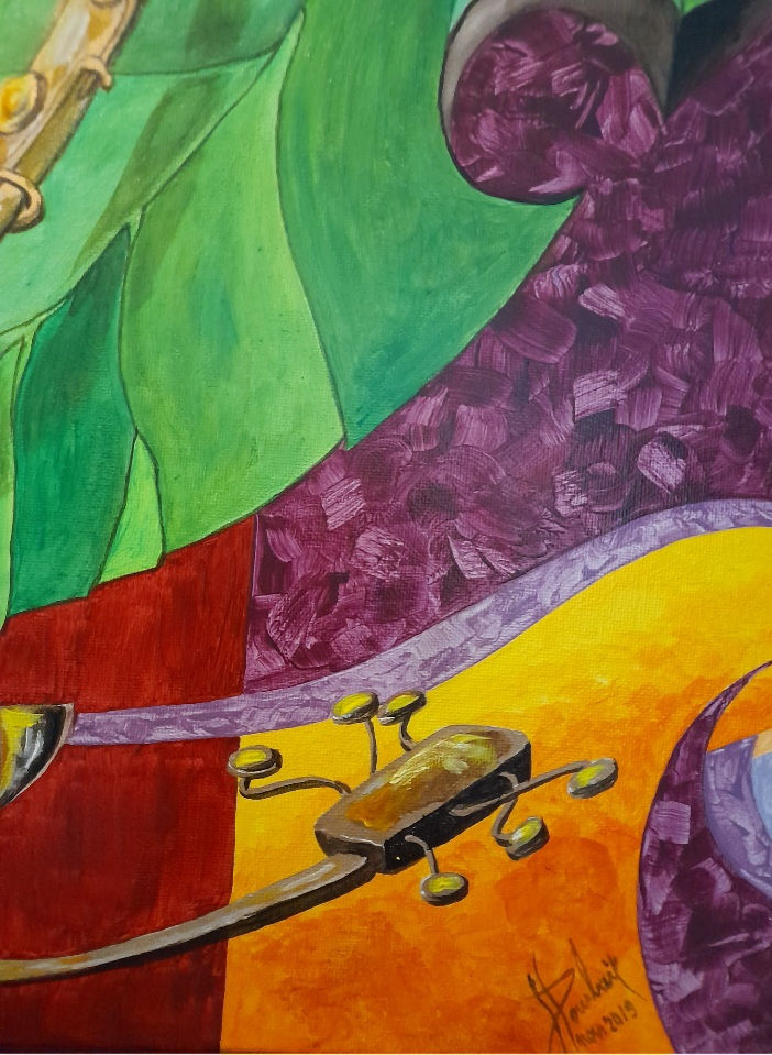 Symphonie de liberté. guitare