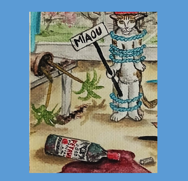 Le totem. détail