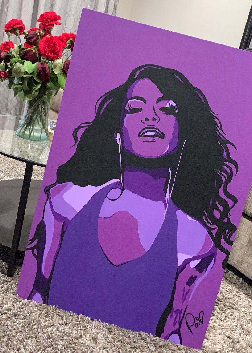 “AALIYAH” print/poster