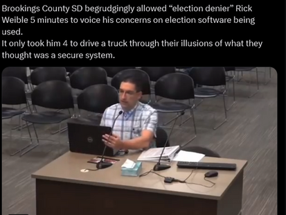 Chester County Voting Systems Are Insecure