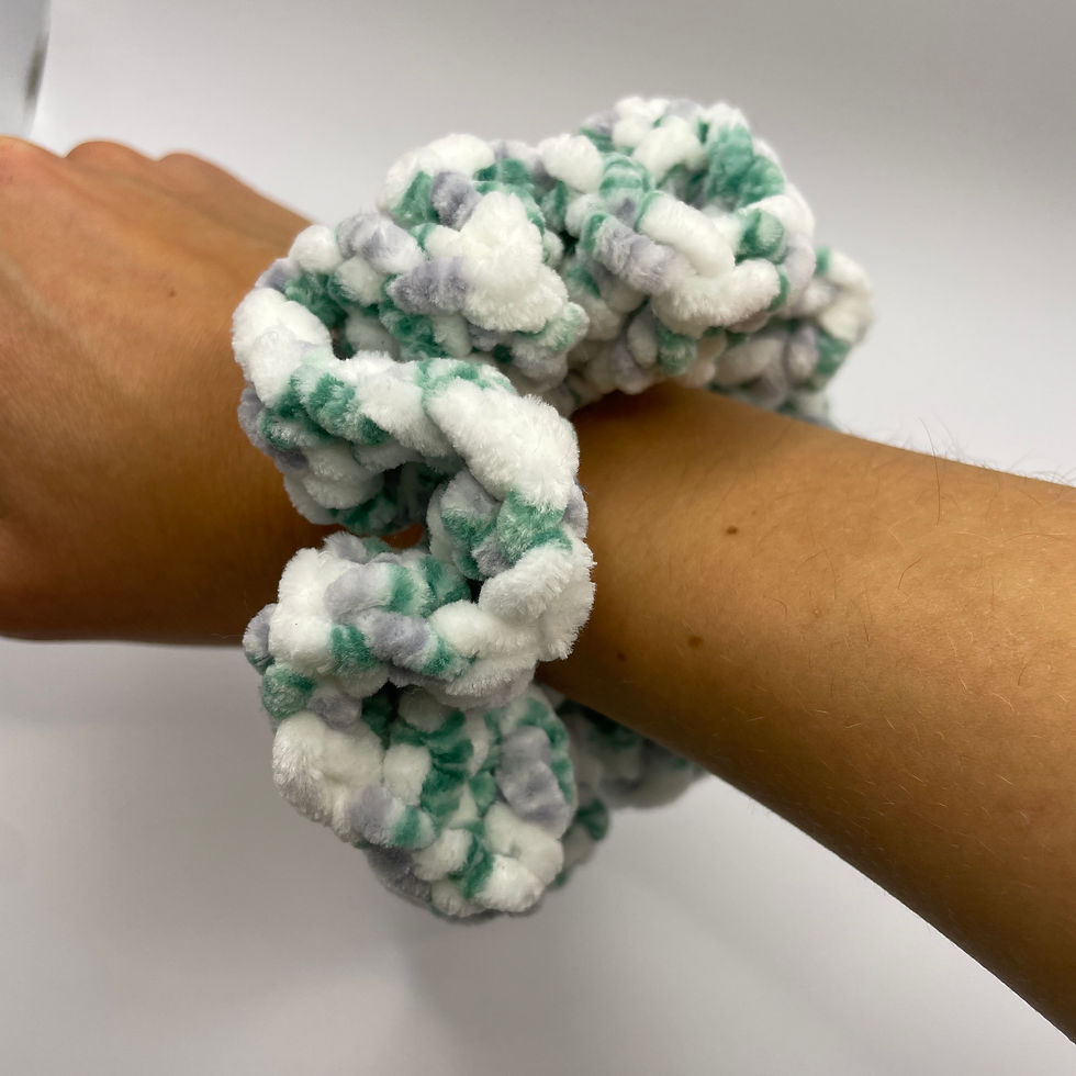 Thumbnail: Patterned Scrunchies