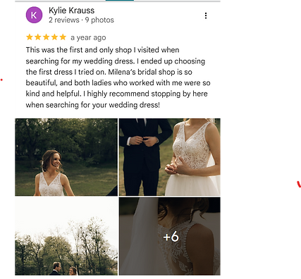 mila maya wedding dress in dallas