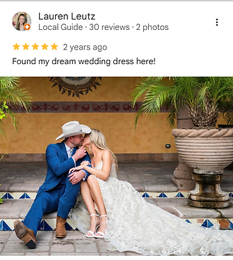 Wedding dress in Dallas