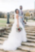 long train bridal gown by mila maya couture