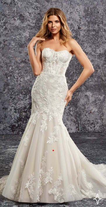 sachin and babi light blue dress Bridal Boutique main image 1