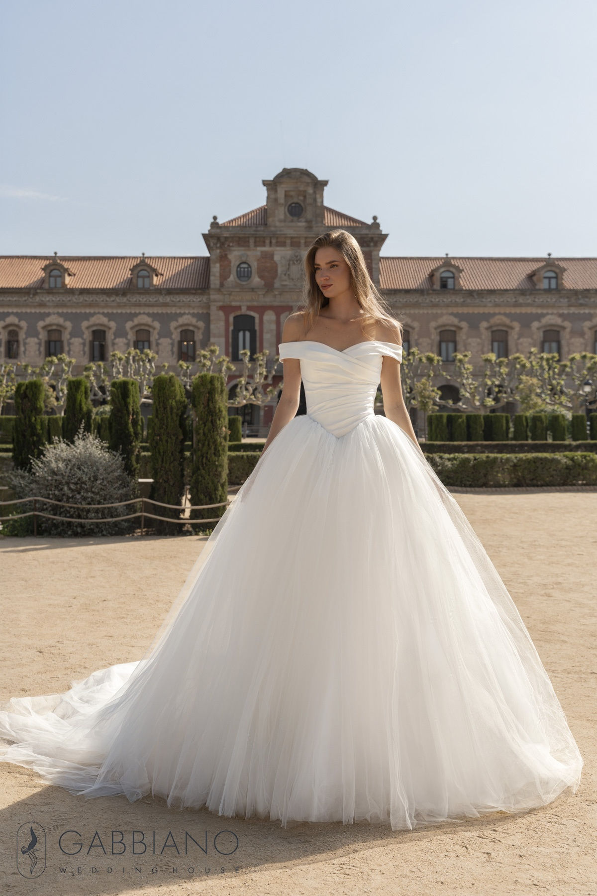 G1713 Wedding Dress by Gabbiano
