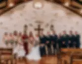 bride wore wedding dress in dallas by mila maya couture