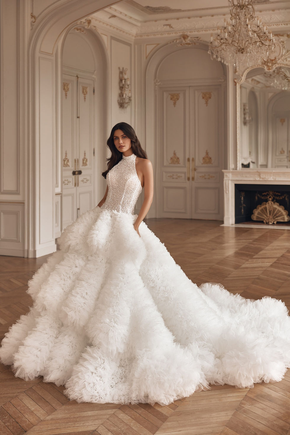 Thumbnail: Maelis Wedding Dress by Pollardi