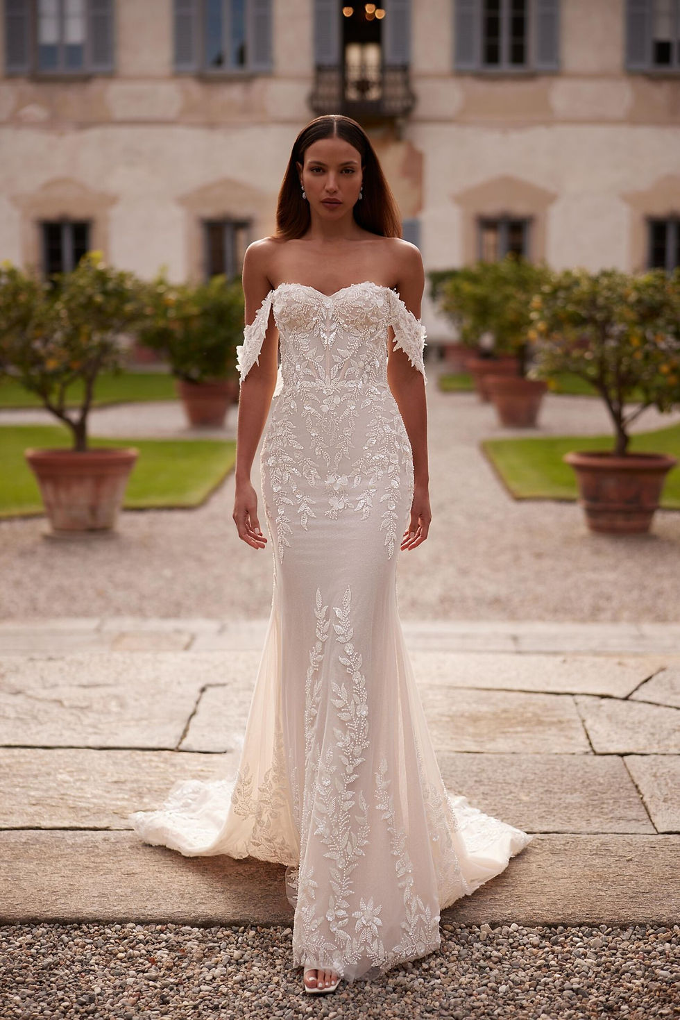 Thumbnail: Rosabelle Wedding Dress by Pollardi