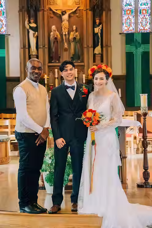 Bride Flew from Los Angeles for Mila Maya Couture