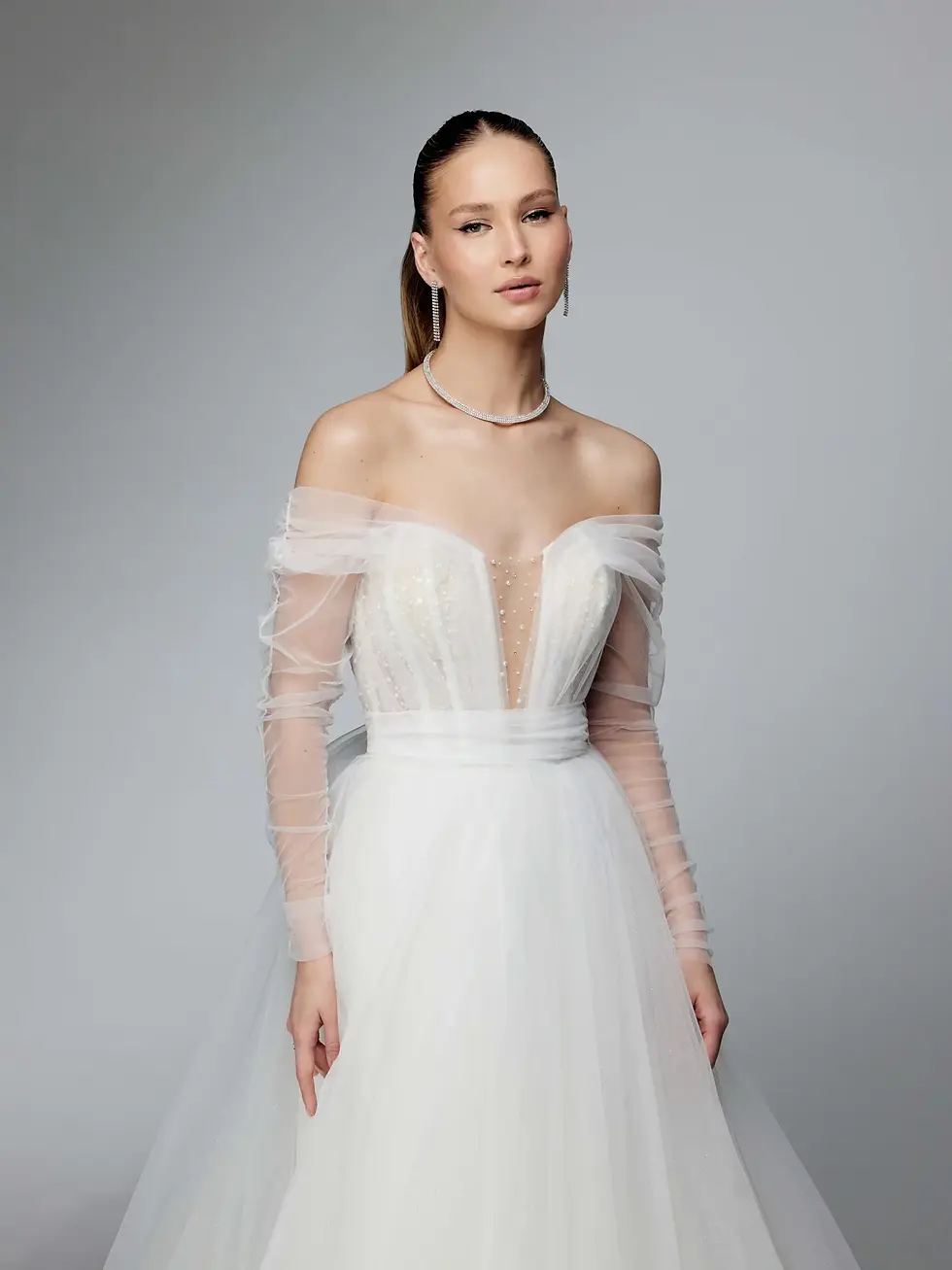 Thumbnail: Loren Wedding Dress by Ange Etoiles