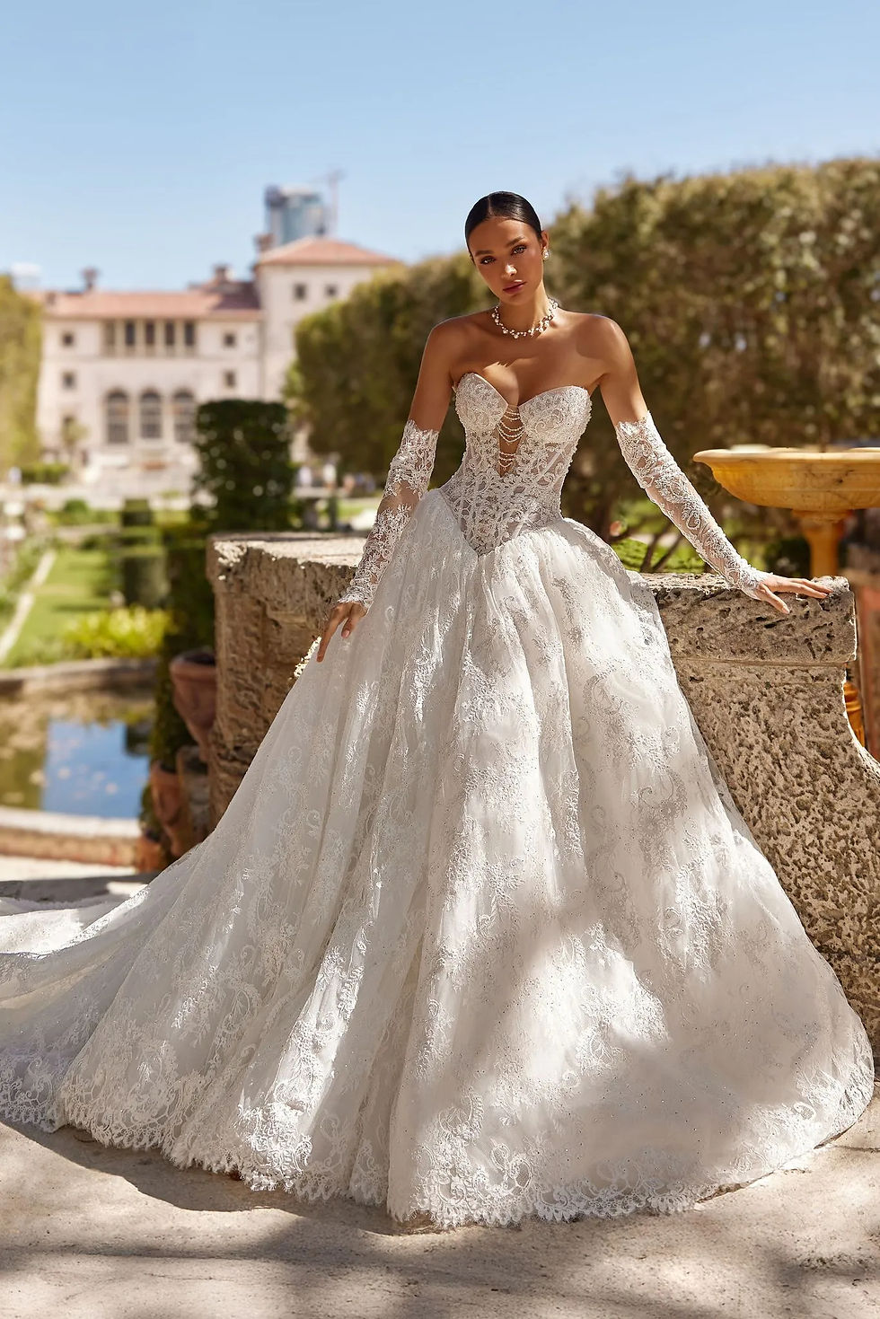 Thumbnail: Rosabelle Wedding Dress by Oksana Mukha