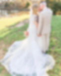 long train by mila maya couture wedding dress