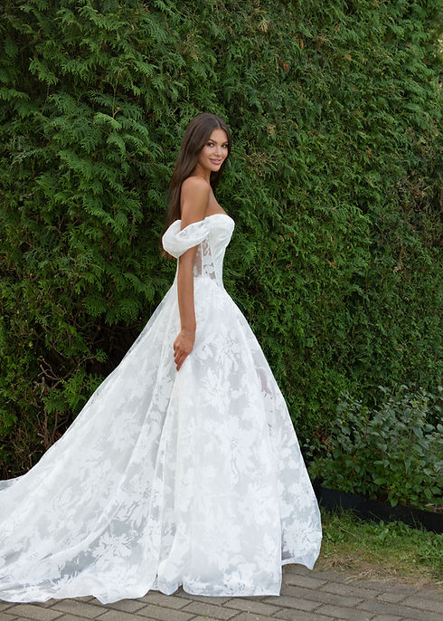 princess wedding dress in dallas by mila maya couture at milena's bridal
