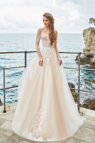 Oksana Mukha Asira off-the-rack wedding dress