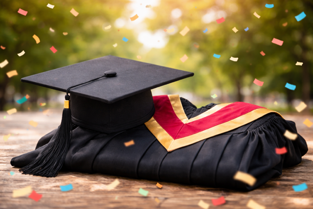 Arranged Food and Objects