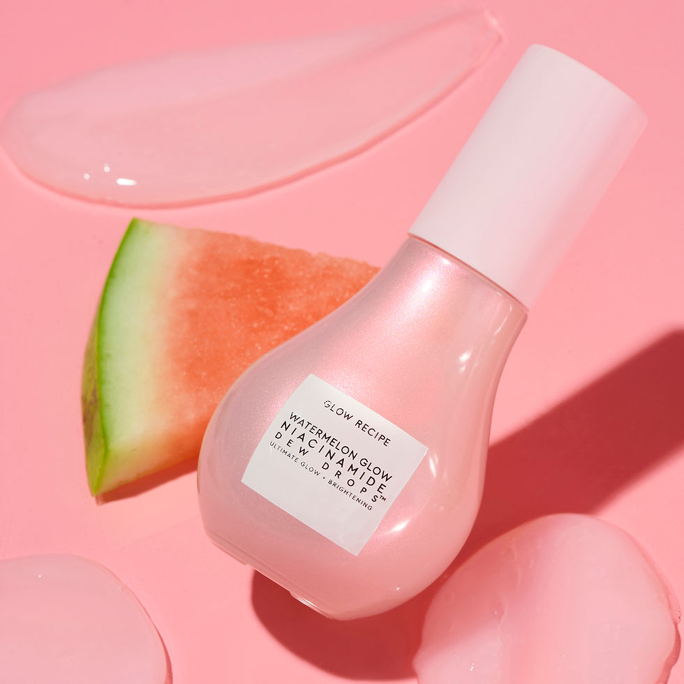 Glow Recipe Watermelon Glow בקבוק ואבטיח