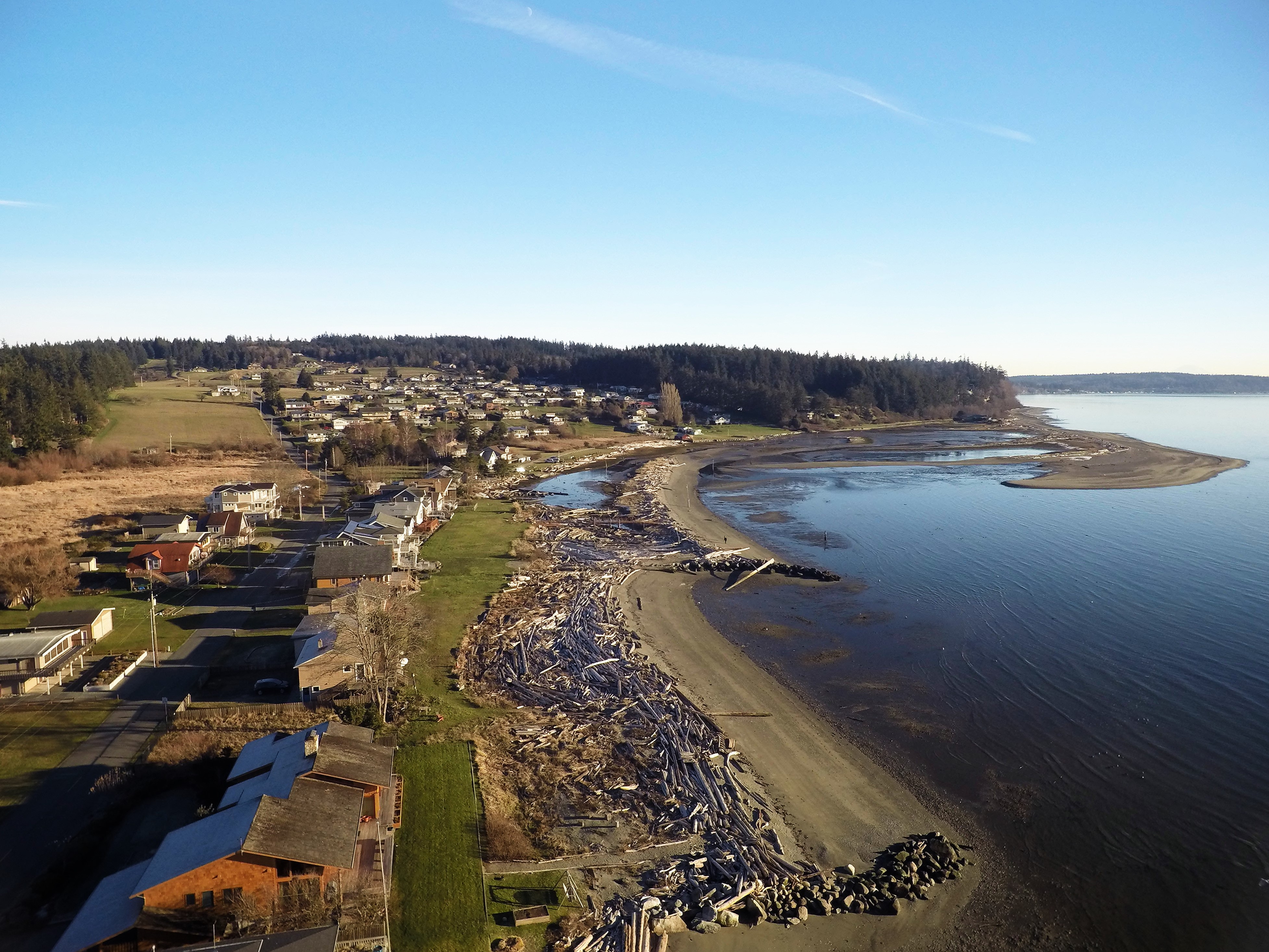 Looking toward the South side of Useless Bay